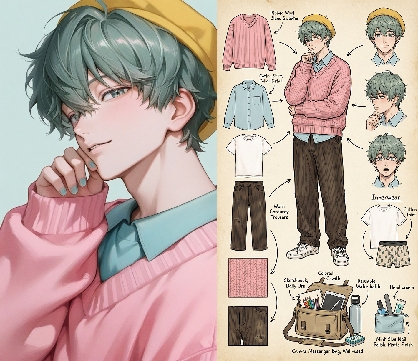 Hunters outfit breakdown before and after